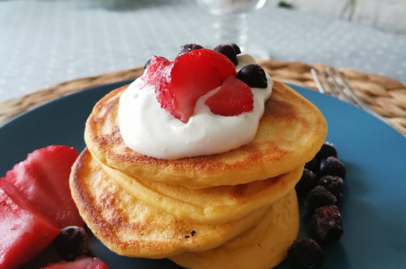 Тыквенные панкейки