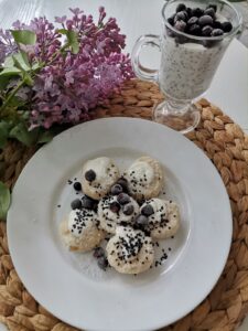 Ленивые вареники с ягодами