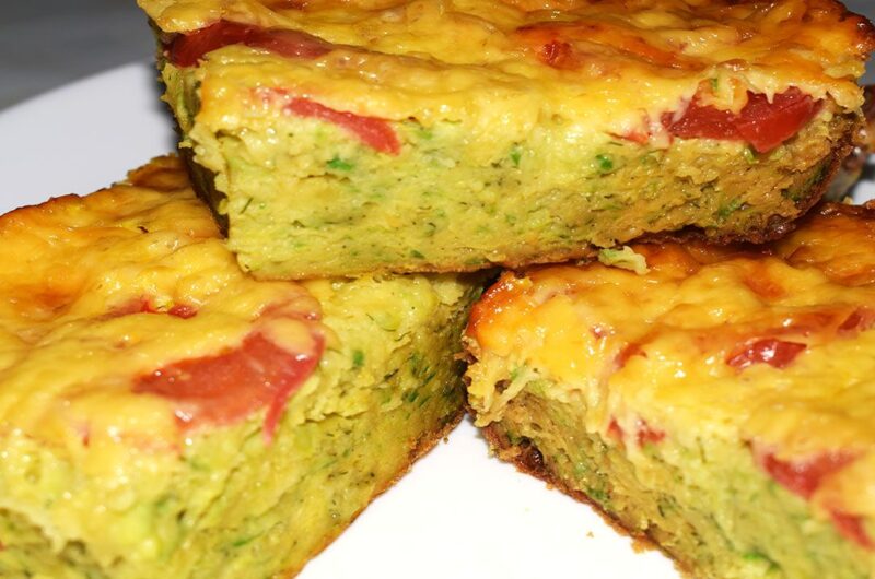 Тост с кабачком